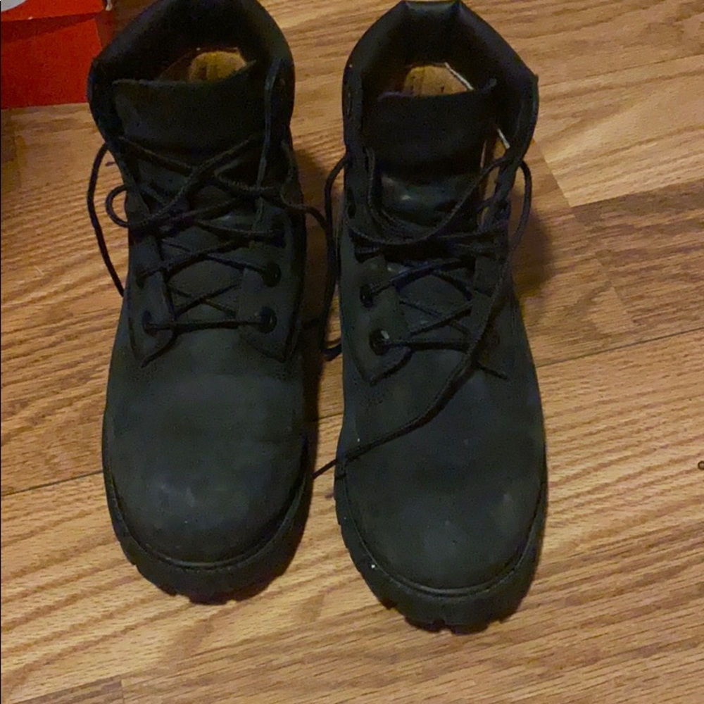 Black Timberland Boots